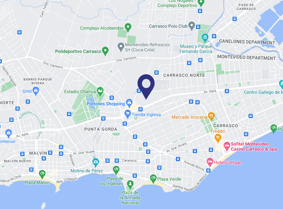 Mapa Pantalla Uruguay